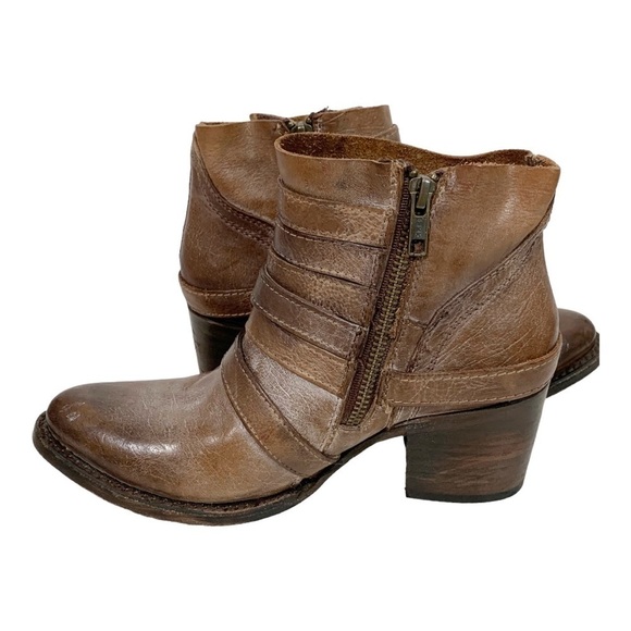 Freebird by Steven Santo Leather Ankle Boots Size 6 - Picture 4 of 12